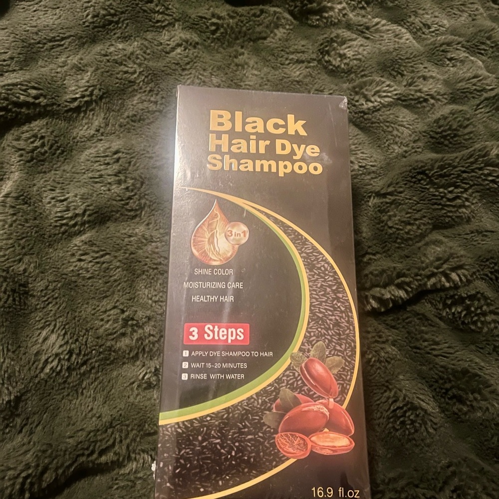 Black Hair Dye Shampoo